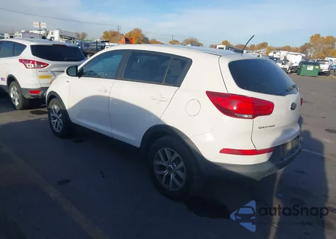 2016 Kia Sportage Lx from USA, damaged, VIN KNDPBCAC8G7810660